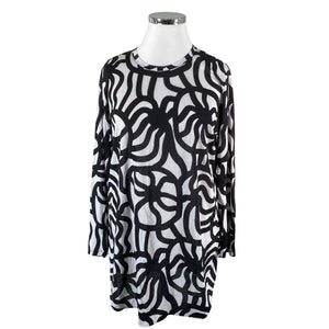 Unisex Marimekko - Tricot tunic, size 44 - Gray (1)