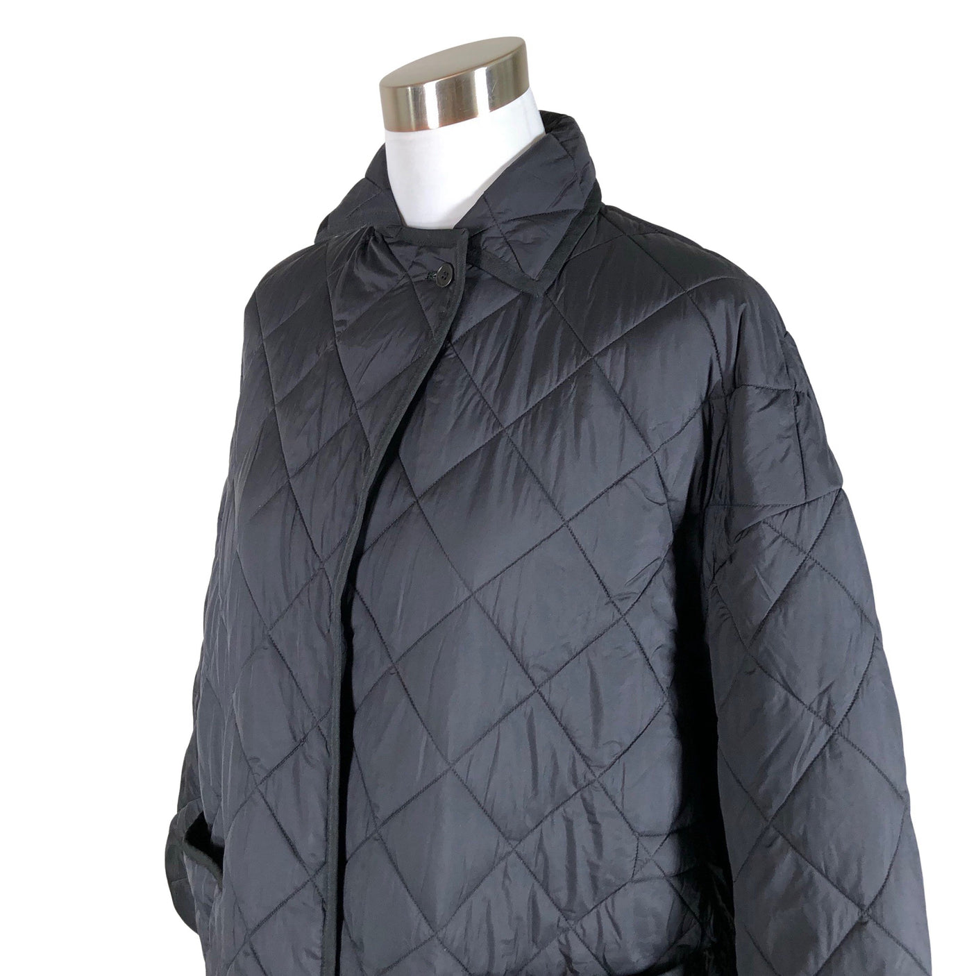 Unisex Uniqlo - Quilted jacket, size 38 - Black (3)