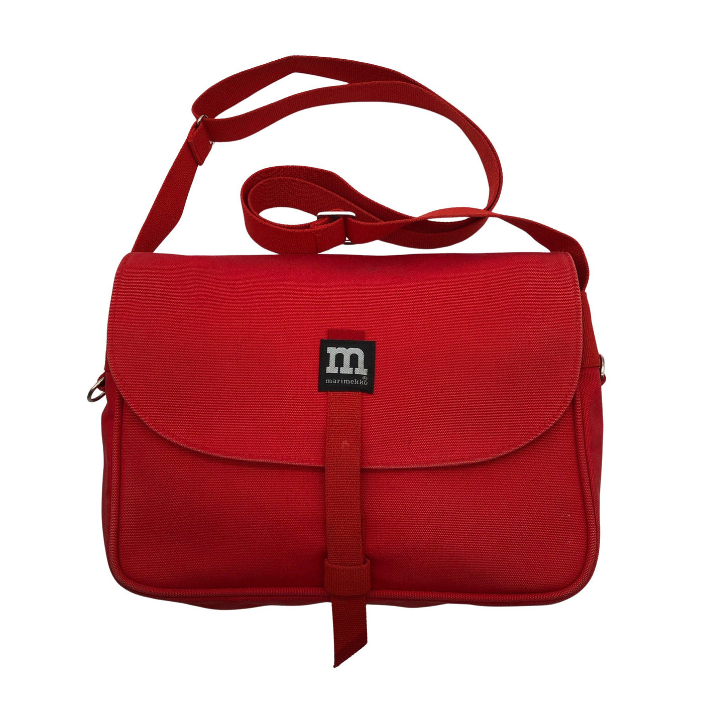 Unisex Marimekko - Shoulder bag, size Midi - Red (1)
