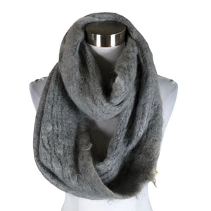 Unisex Balmuir - Circle scarf, size Midi - Gray (1)