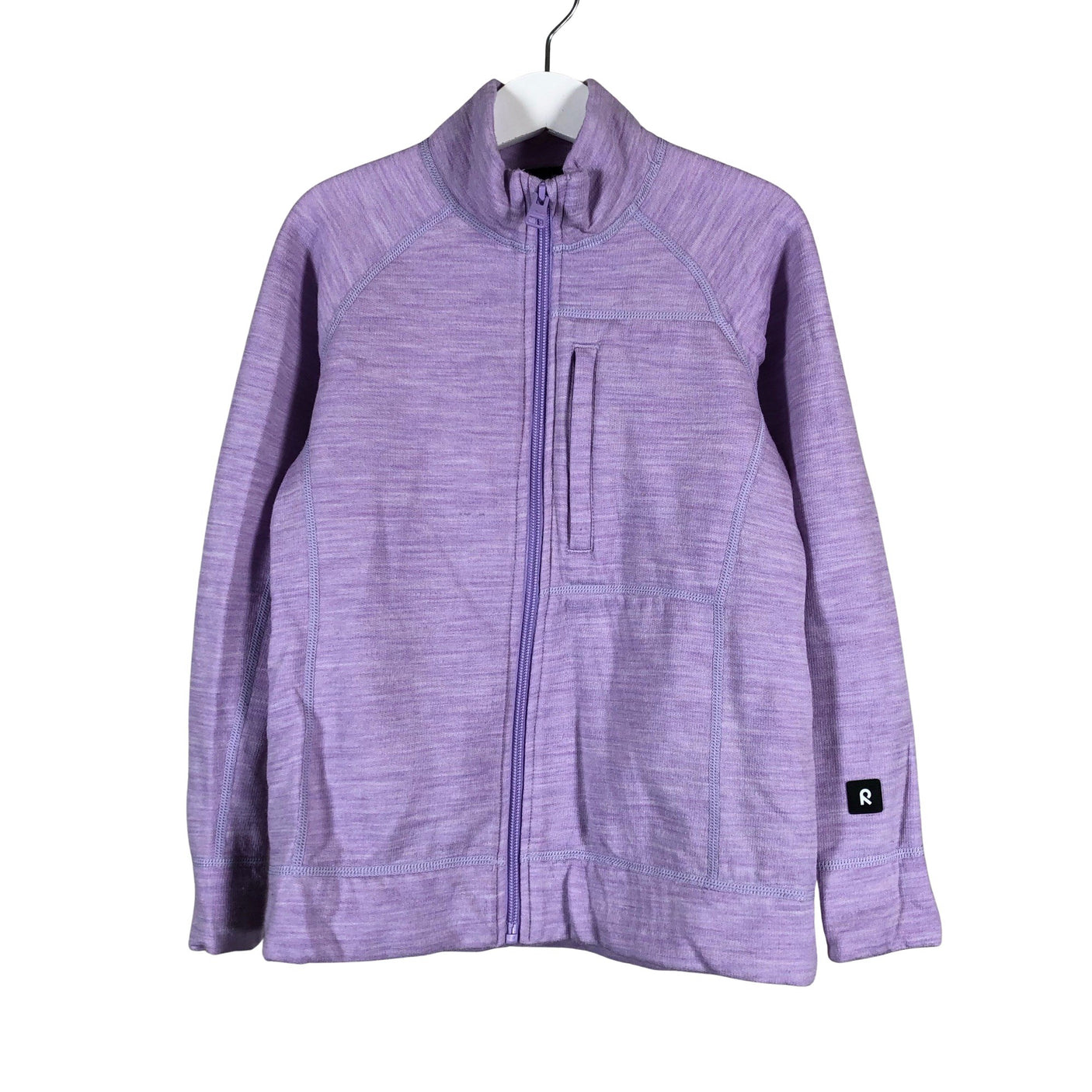 Unisex Reima - Fleece jacket, size 116 - 122 - Violet (1)