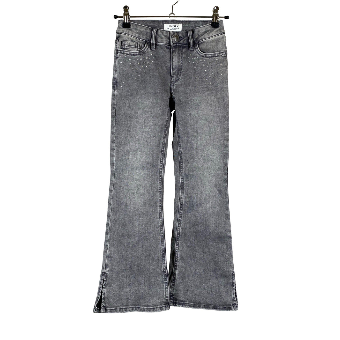 Unisex Lindex - Jeans, size 122 - 128 - Gray (1)