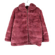 Unisex Lindex - Faux fur coat, size 116 - 122 - Pink ()