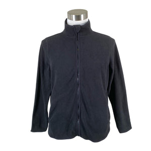 Unisex Fransa - Fleece jacket, size M - Black (1)