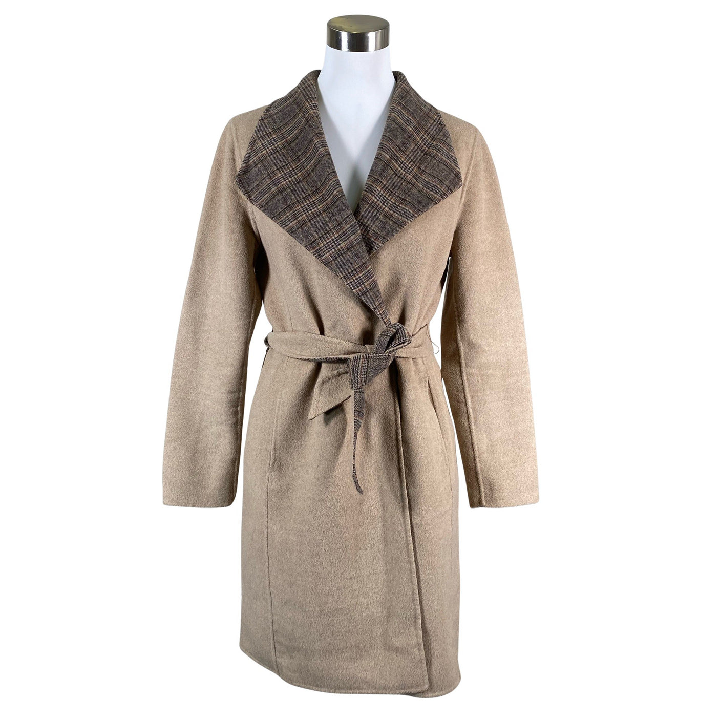 Unisex Esprit - Wool coat, size 38 - Beige (1)