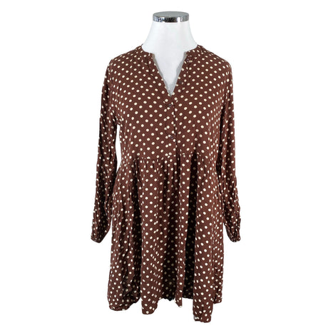 Unisex b.Young - Schiffon tunic, size 44 - Brown ()