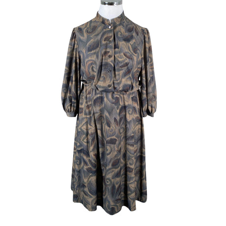 Unisex Soili-tuote - Tricot dress, size 44 - Brown ()
