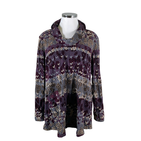 Unisex Tricana - Tricot tunic, size 42 - Violet ()