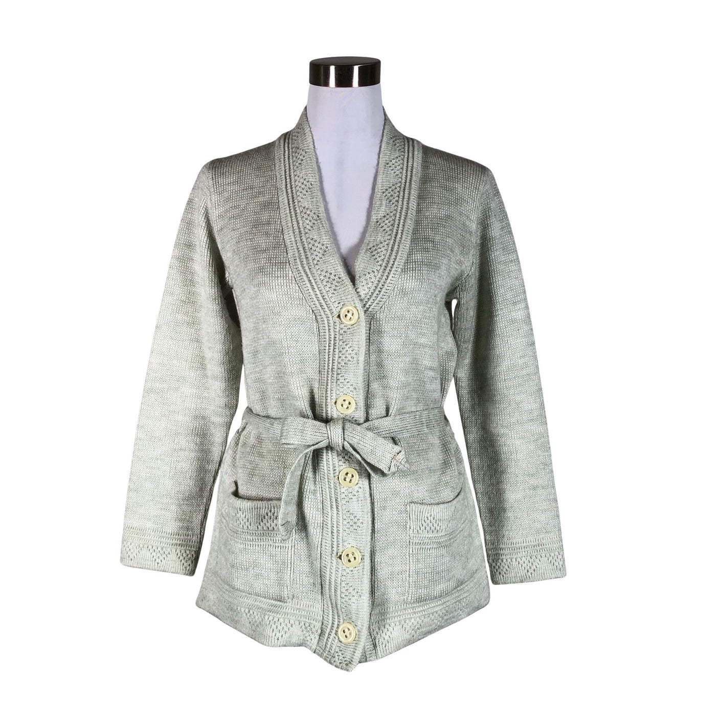 Unisex Silvonen - Cardigan, size 40 - Green (1)