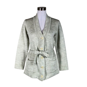 Unisex Silvonen - Cardigan, size 40 - Green (1)