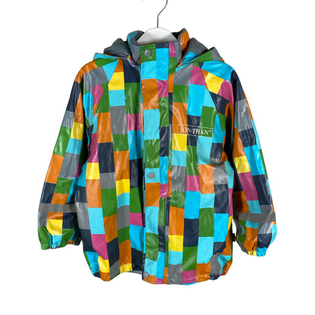 Unisex Jonathan - Rain jacket, size 104 - 110 - Green ()