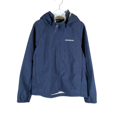 Unisex Didriksons - Soft shell jacket, size 134 - 140 - Blue ()