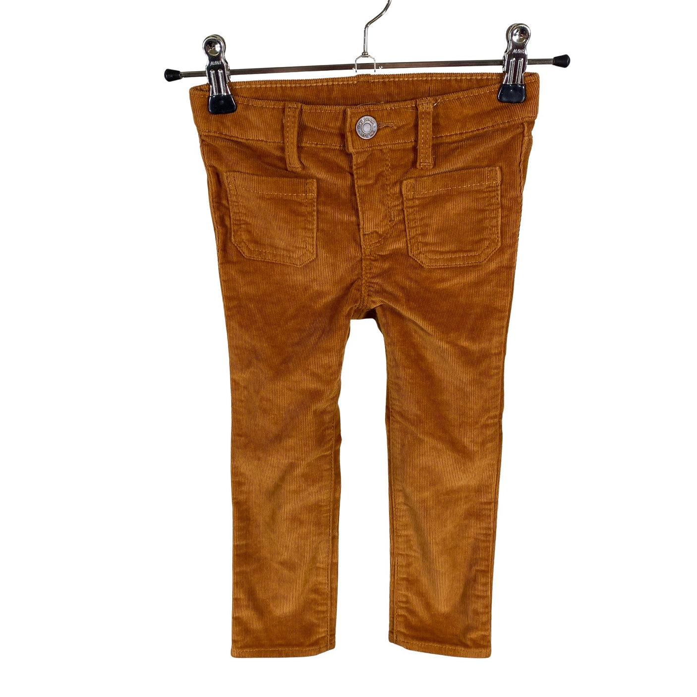 Unisex Gap - Velvet pants, size 92 - 98 - Brown (1)