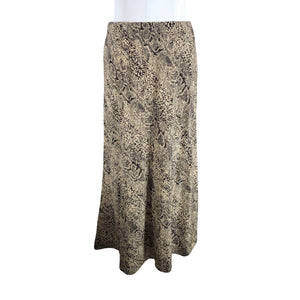 Unisex by Malene Birger - Fabric skirt, size 40 - Brown (1)