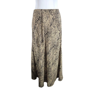 Unisex by Malene Birger - Fabric skirt, size 40 - Brown (2)