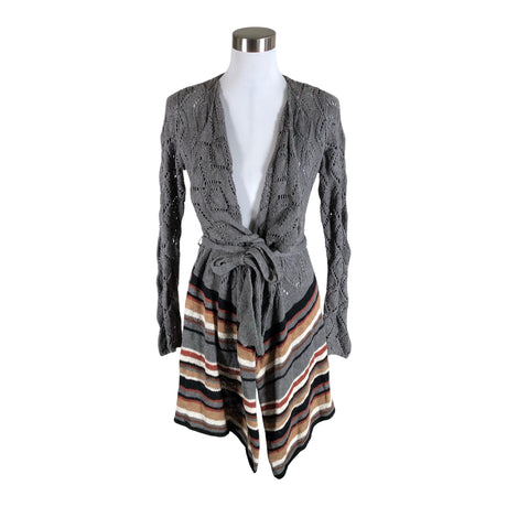 Unisex Cream - Cardigan, size 36 - Gray ()