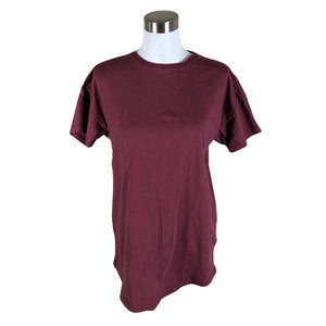 Unisex Riva Clothing - Tricot tunic, size 38 - Wine red (1)