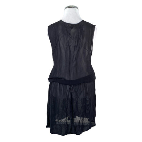 Unisex Nü - Schiffon dress, size 42 - Black (2)