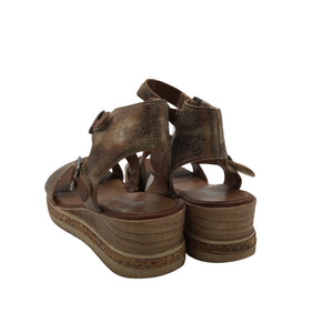 Unisex Remonte - Wedge sandals, size 39 - Brown (2)