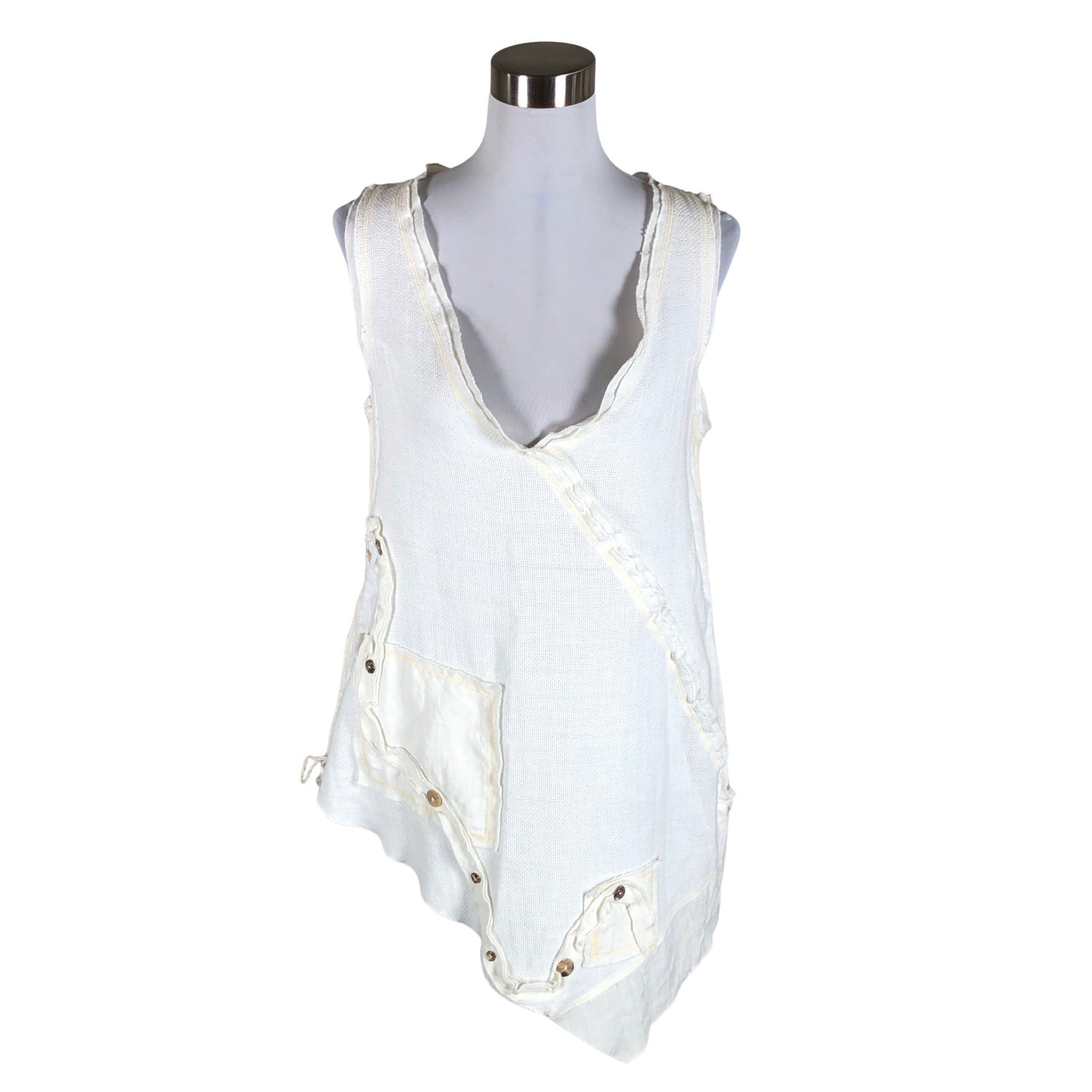 Unisex Bohéme - Tunic, size 36 - Natural white (1)