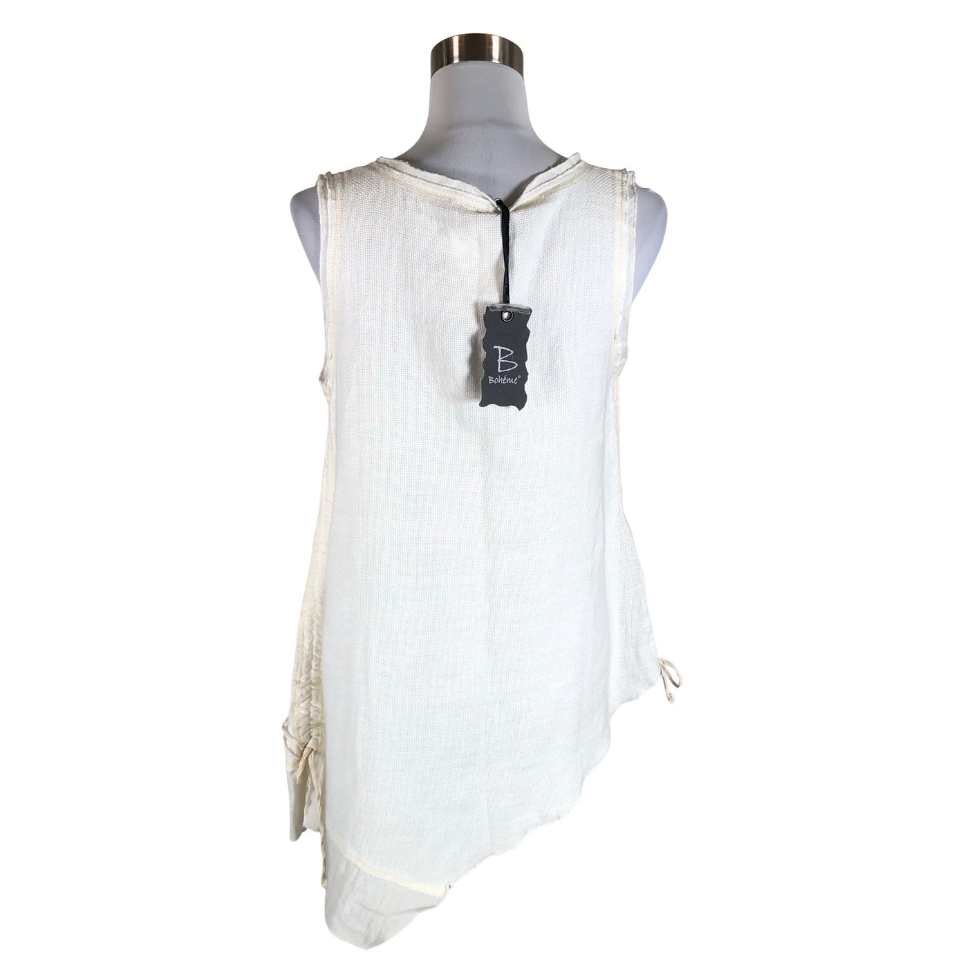 Unisex Bohéme - Tunic, size 36 - Natural white (2)
