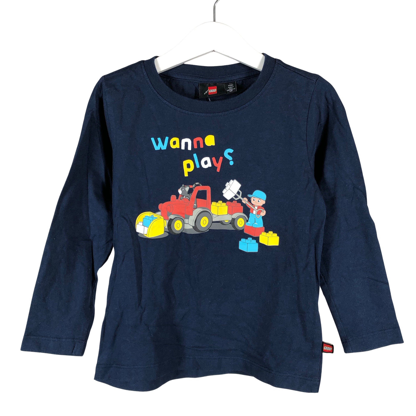 Unisex Lego - Tricot shirt, size 98 - 104 - Blue (1)