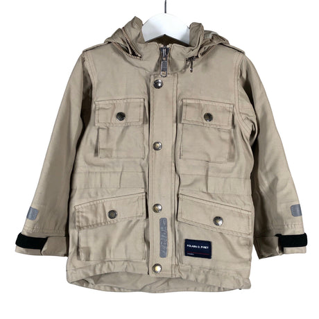 Unisex Polarn O. Pyret - Spring/Fall jacket, size 98 - 104 - Beige ()