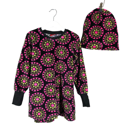 Unisex me&i - Sweatshirt tunic, size 122 - 128 - Black ()