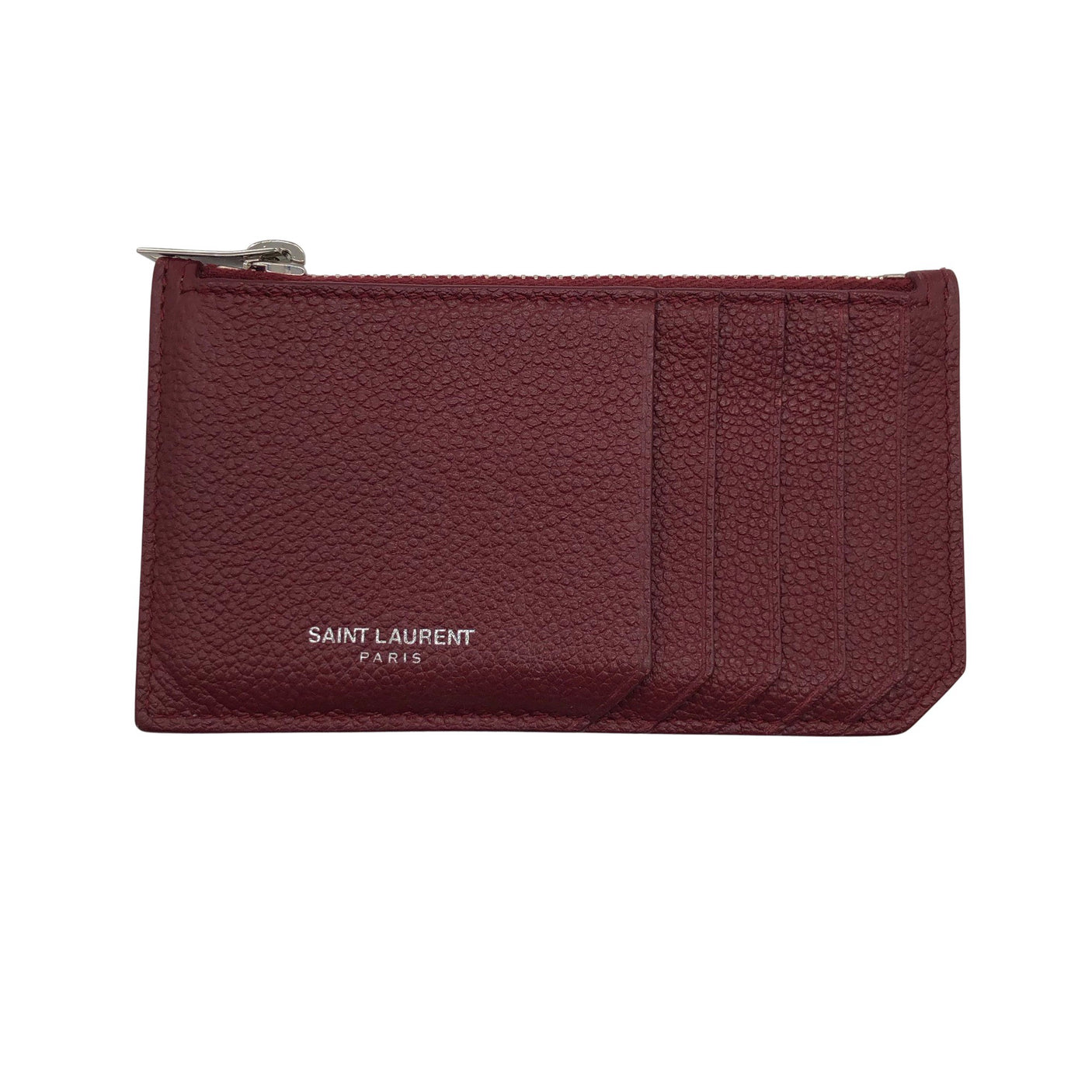Unisex Saint Laurent - Wallet, size No size - Wine red (1)