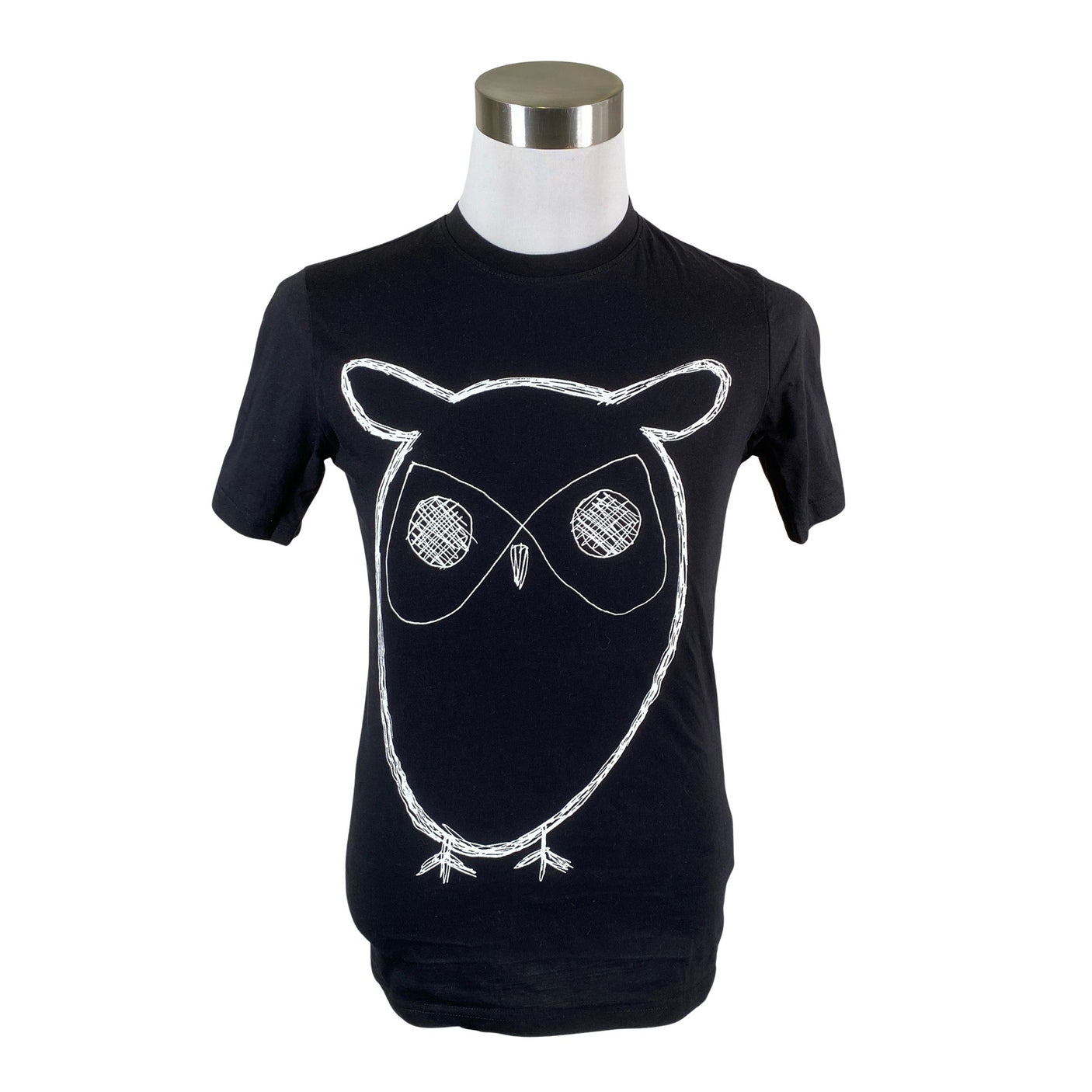 Unisex Knowledge Cotton Apparel - T-shirt, size S - Black (1)