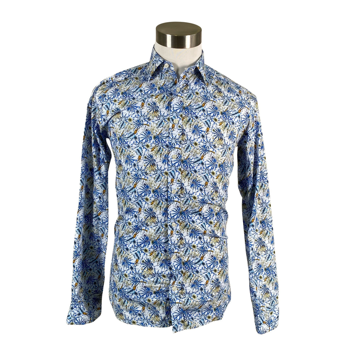 Unisex Sand - Collared shirt, size S - Blue (1)