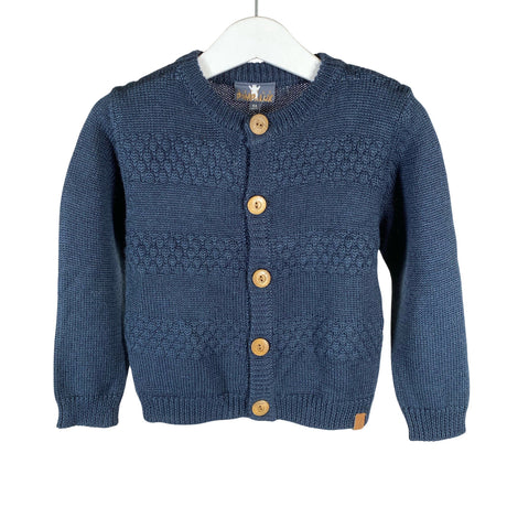Unisex POMPdeLUX - Cardigan, size 92 - 98 - Blue ()