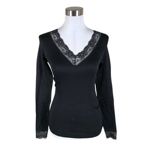 Unisex Culture - Tricot shirt, size 36 - Black (1)