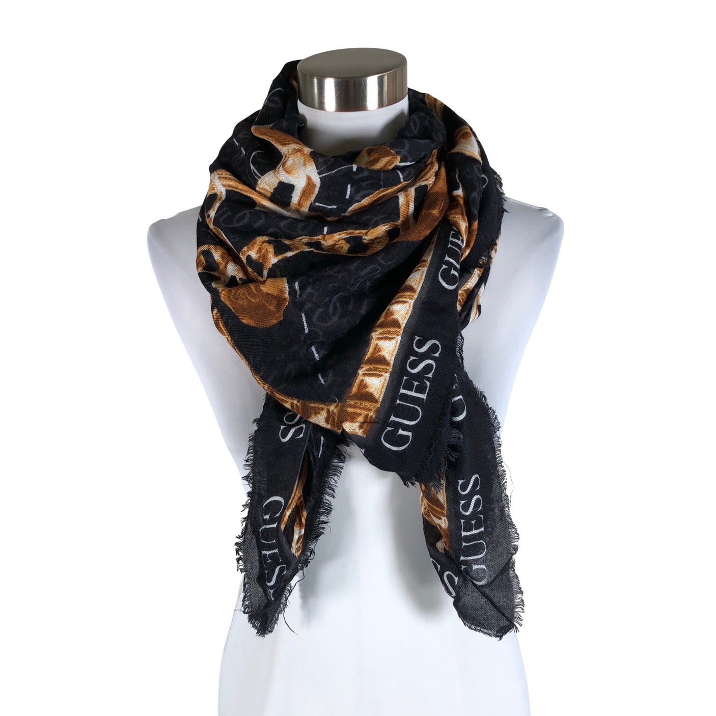 Unisex Guess - Scarf, size Maxi - Black (1)
