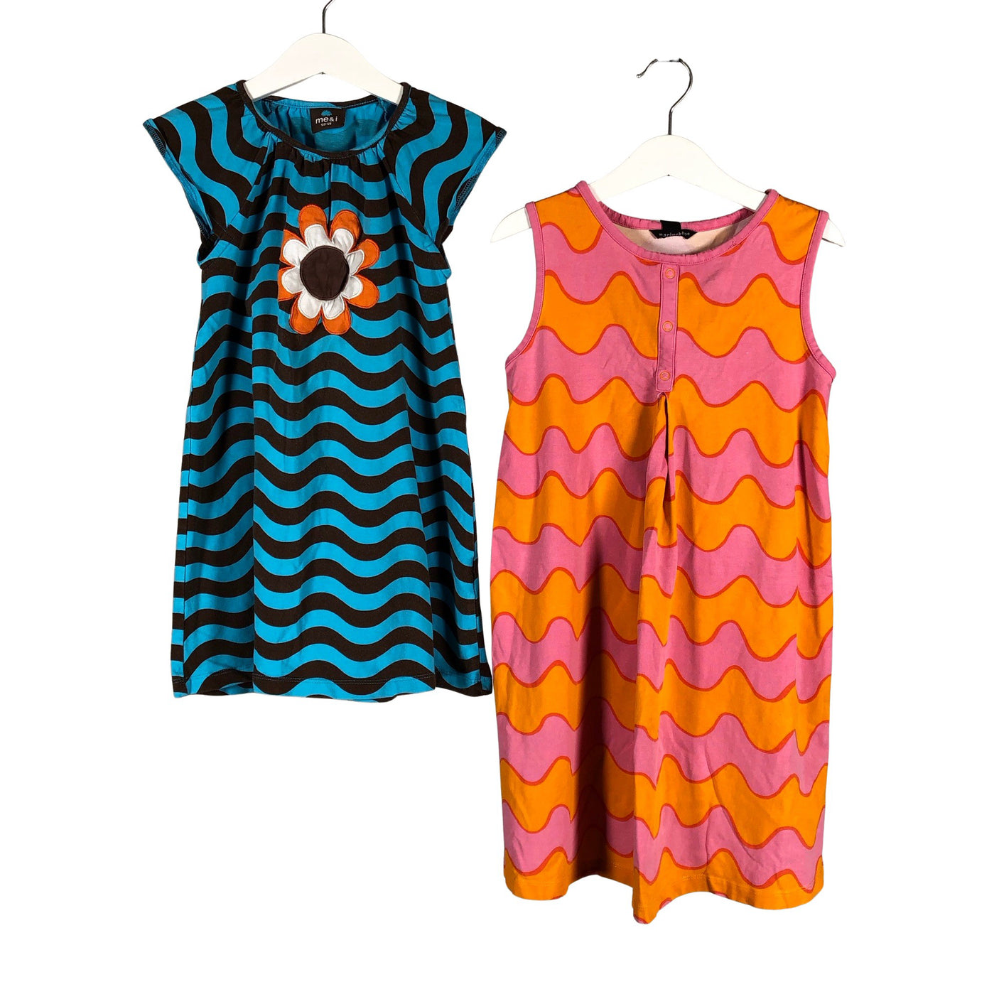 Unisex Marimekko - Tricot dress, size 122 - 128 - Pink (1)