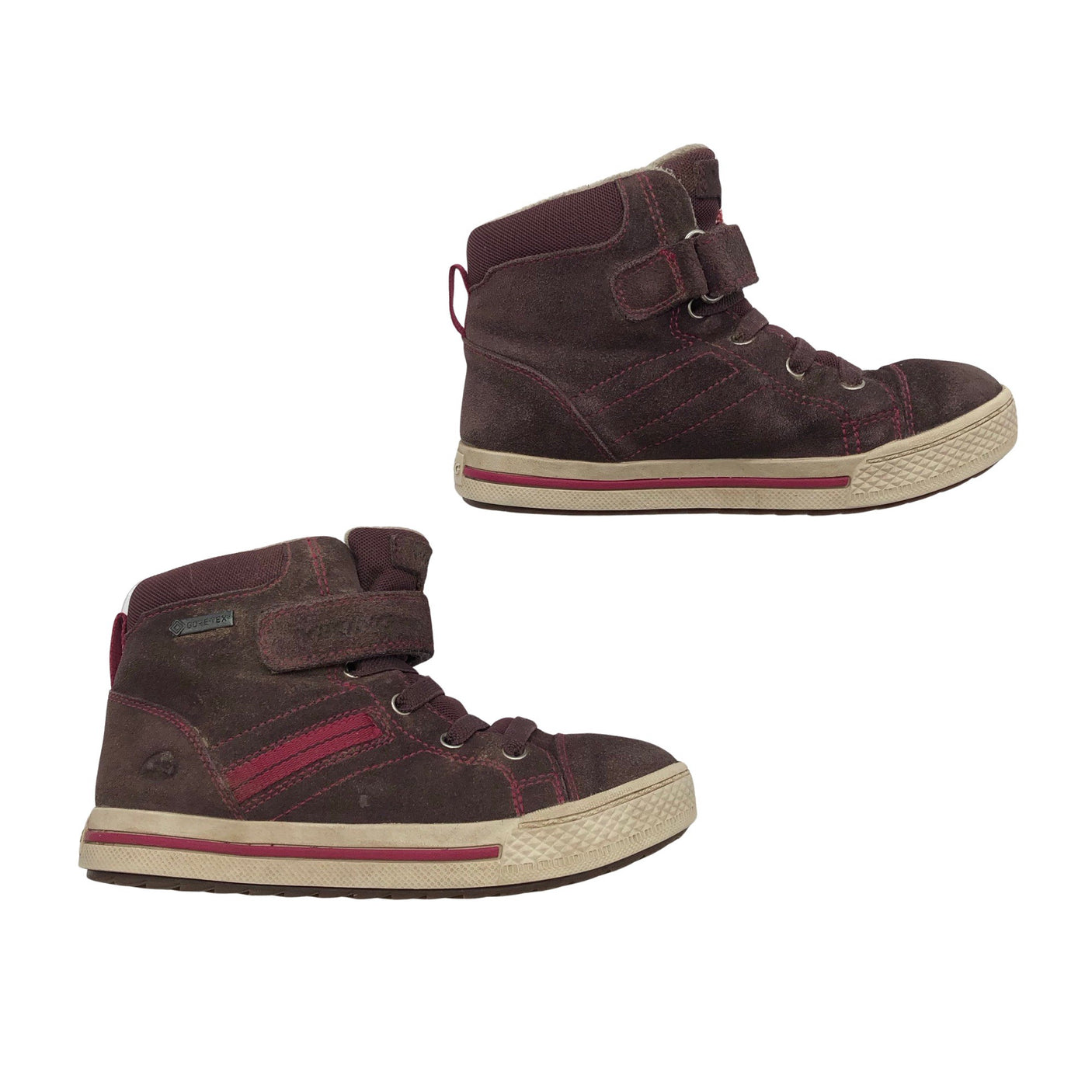 Unisex Viking - Casual sneakers, size 31 - Wine red (1)