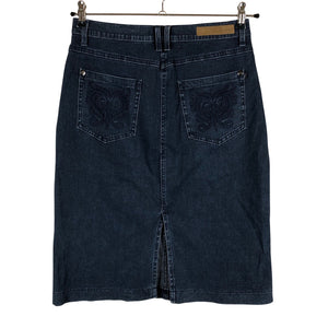 Unisex Intown - Denim skirt, size 38 - Blue (2)