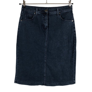 Unisex Intown - Denim skirt, size 38 - Blue (1)