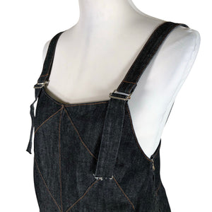 Unisex Vainio.Seitsonen - Denim dress, size 38 - Blue (3)