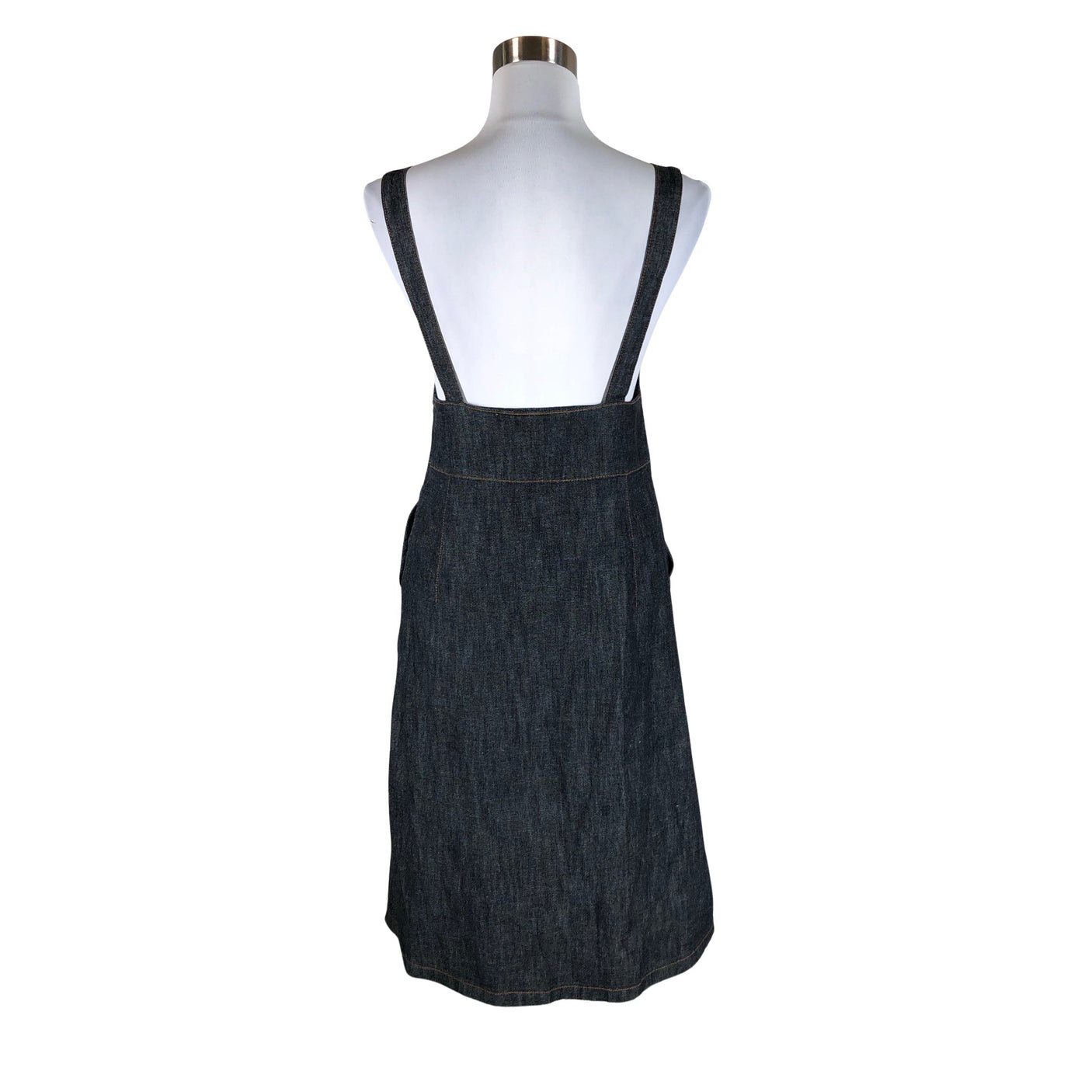 Unisex Vainio.Seitsonen - Denim dress, size 38 - Blue (2)