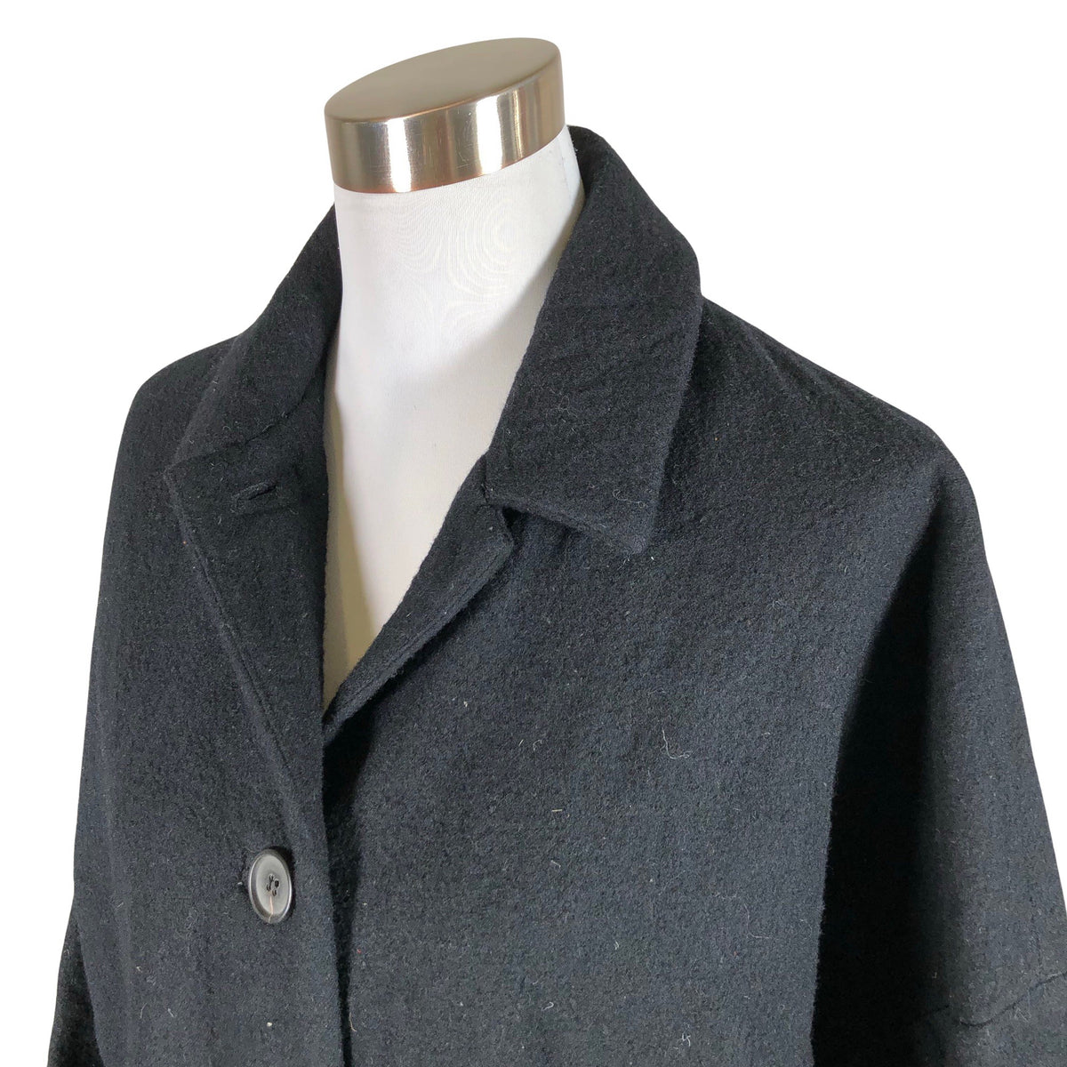 Unisex Samuji - Wool coat, size 38 - Black (3)