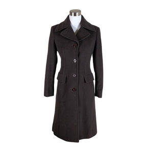 Unisex Ril's - Wool coat, size 32 - Brown (1)