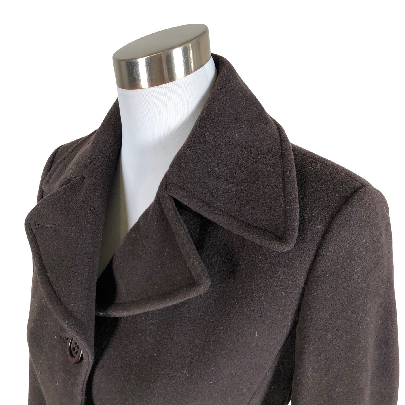 Unisex Ril's - Wool coat, size 32 - Brown (3)