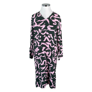 Unisex Marimekko - Schiffon dress, size 42 - Green (1)
