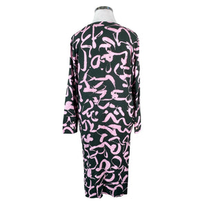 Unisex Marimekko - Schiffon dress, size 42 - Green (2)