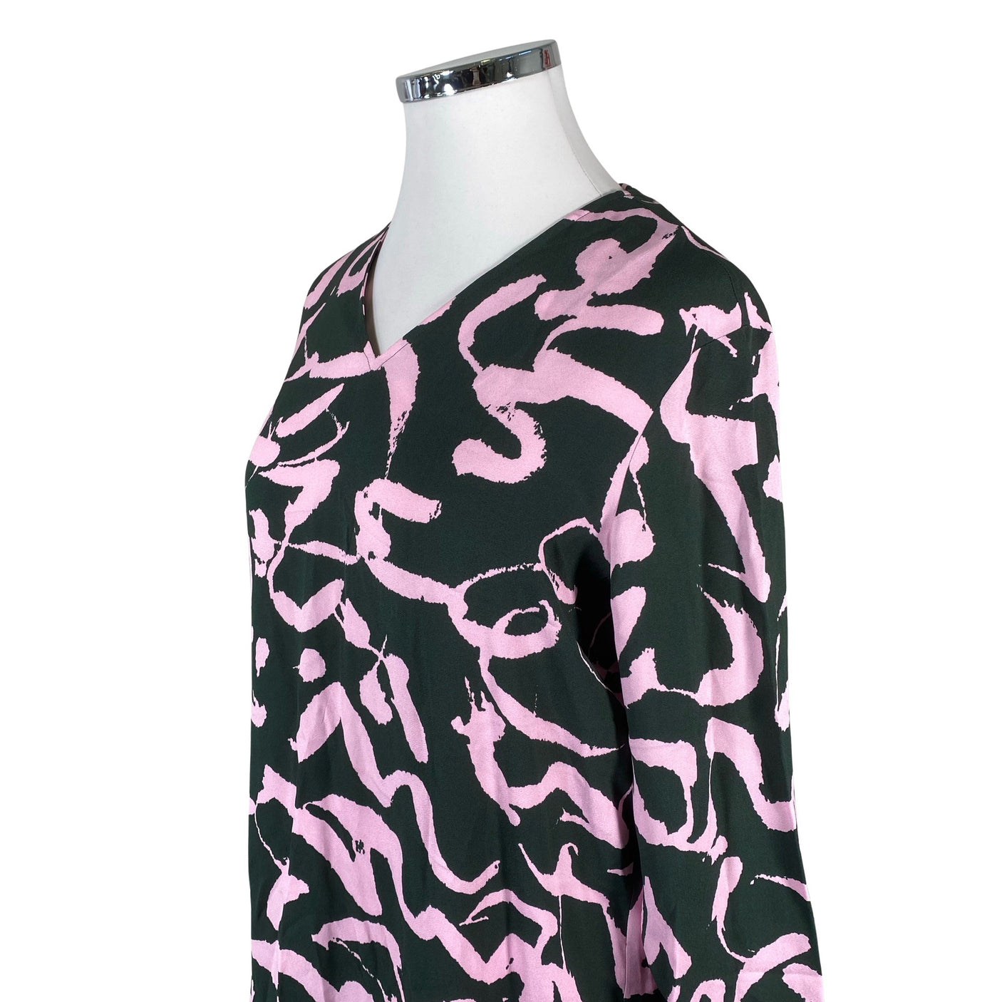 Unisex Marimekko - Schiffon dress, size 42 - Green (3)