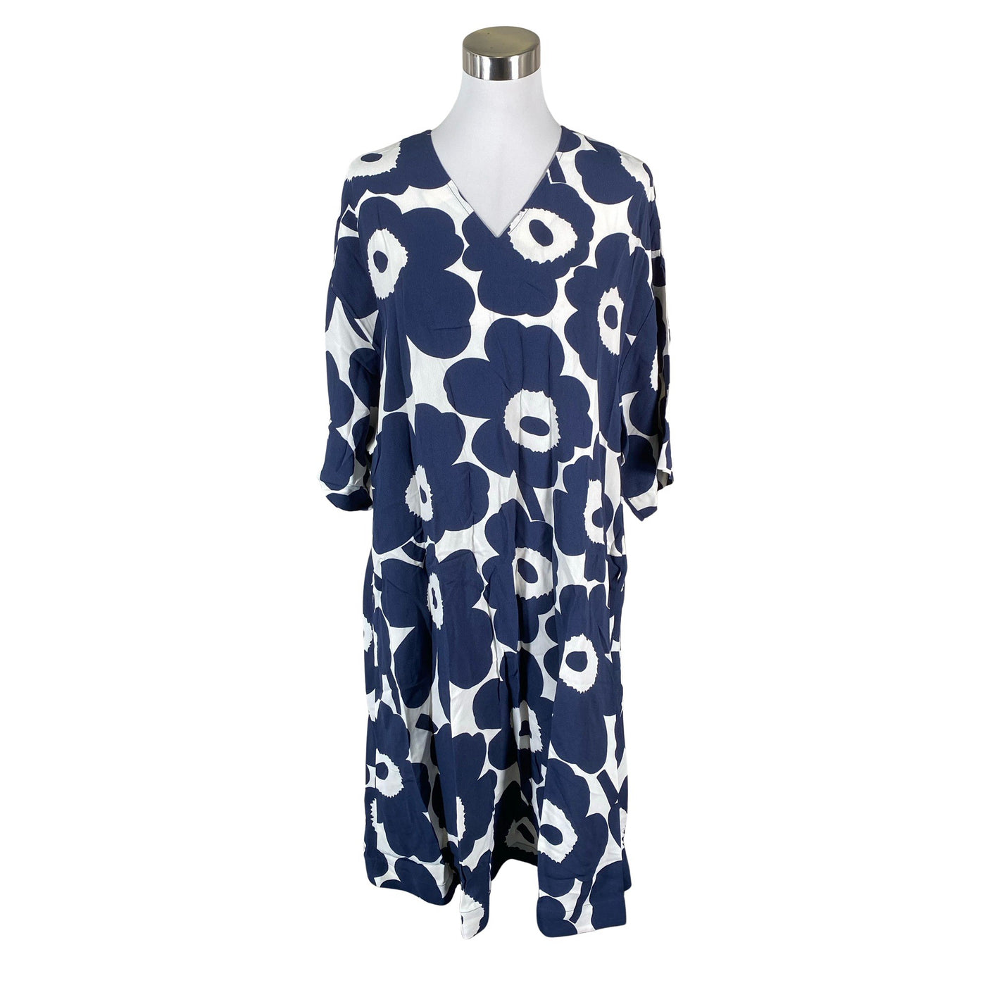 Unisex Marimekko - Schiffon dress, size 36 - White (1)