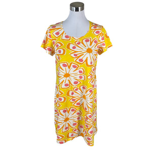 Unisex Marimekko - Tricot dress, size 40 - Yellow (1)
