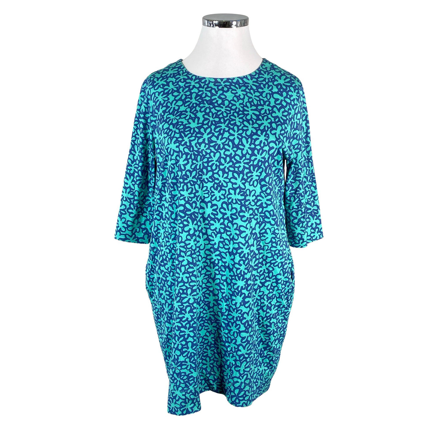 Unisex Marimekko - Tricot dress, size 42 - Turquoise (1)
