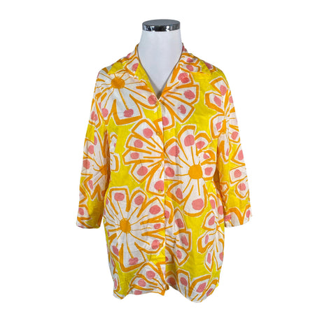 Unisex Marimekko - Schiffon tunic, size 42 - Turquoise ()
